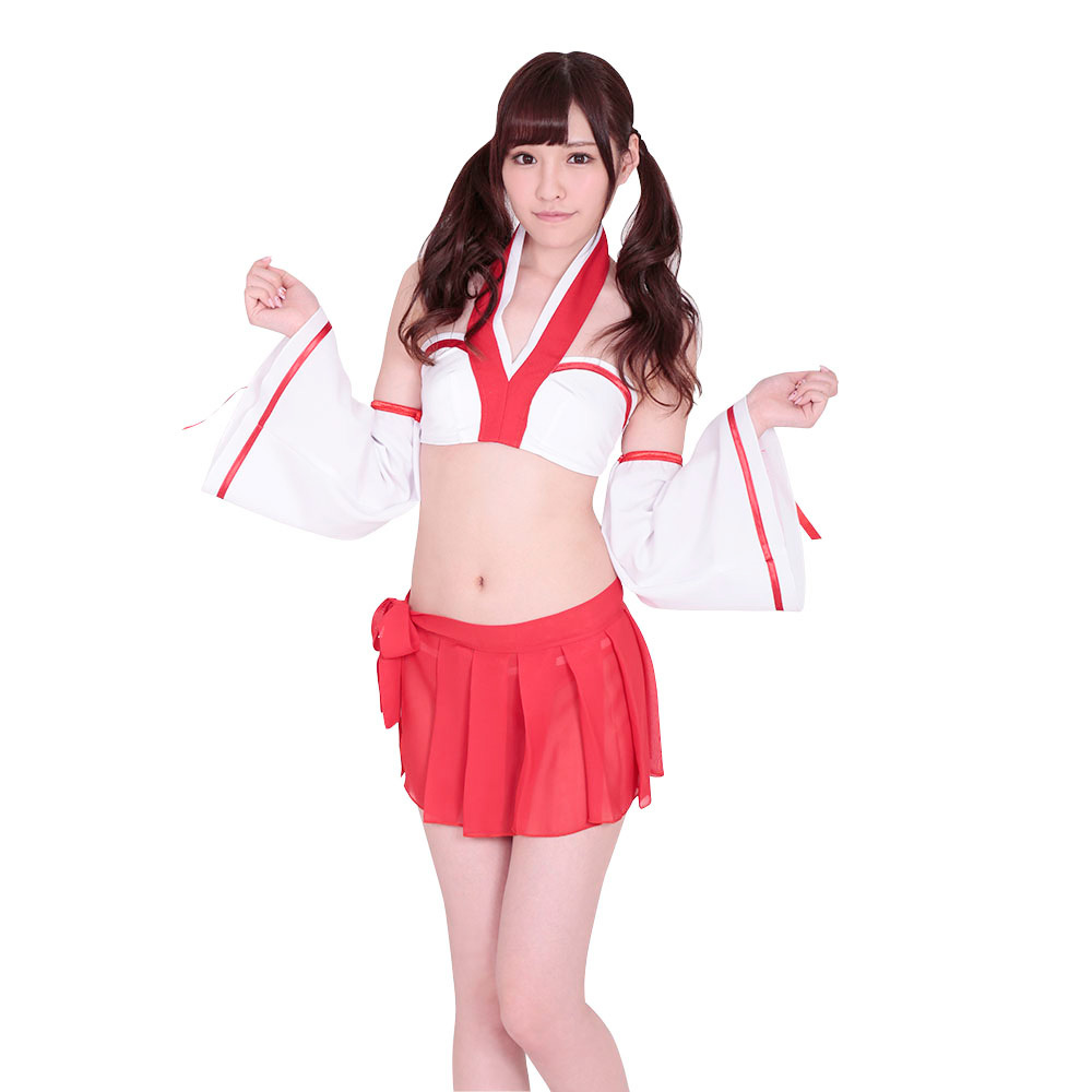 夢の中の巫女ビキニ