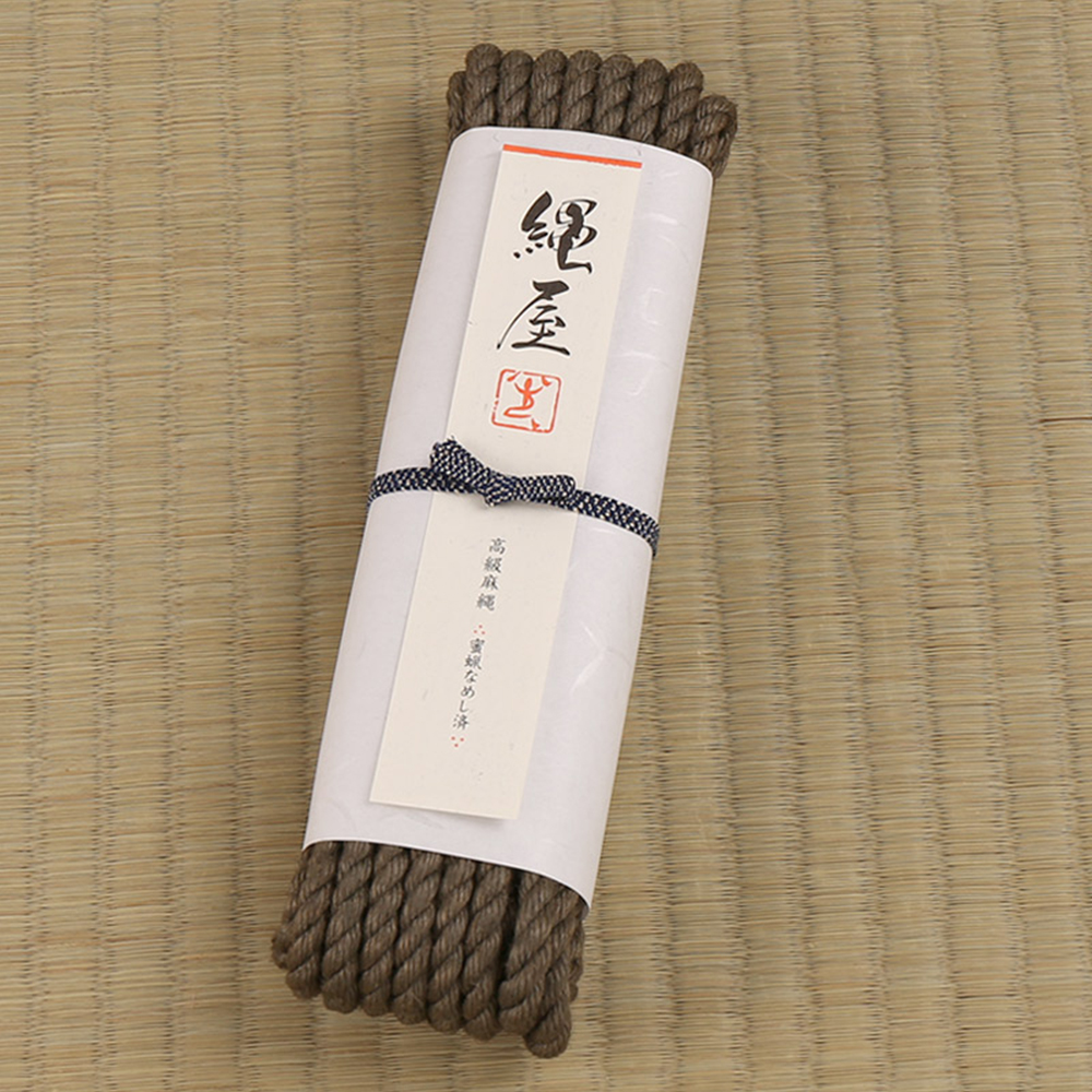 緊縛専用高級麻縄　モスグリーン