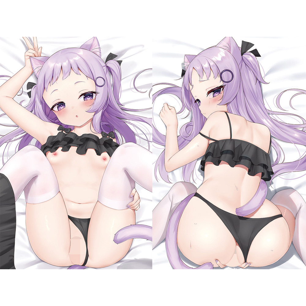 インサートエアピロー用枕カバー＃288　イラスト：月うさぎ