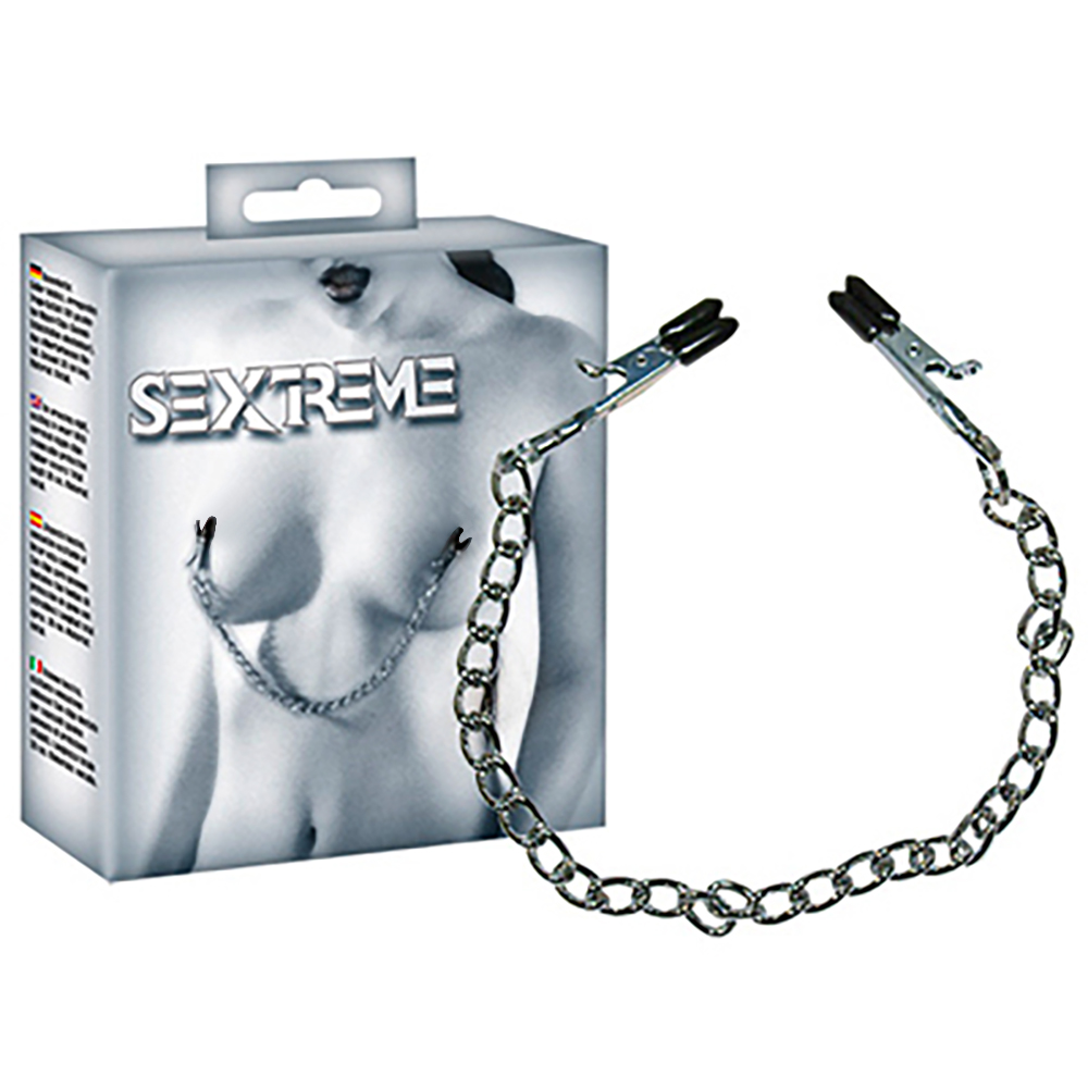 Sextreme Nipple Chain with clamps（セクストリーム　ニップルチェーン・ウィズ・クランプ
