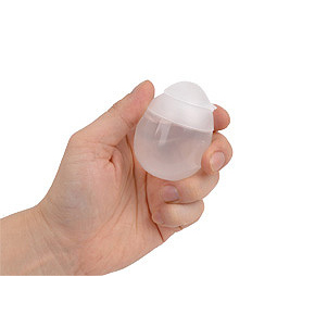 容量65ml
リアルサイズにノープリントの透明感が可愛い。