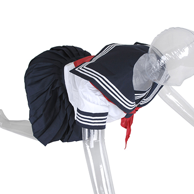 セーラー服着用イメージ。ここまでくると脳が勝手にイメージを作り出してしまうので、自然に制服姿の女性が浮かび上がっちゃいます。