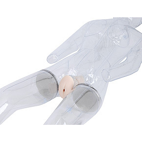 Ｍｉｙｕ専用ホール「チェリッシュ」の装着イメージ。フィット感抜群なので、このままパンツも履けそうですね。