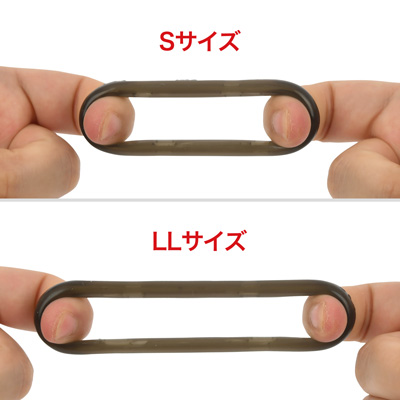 内部にヒモ状のシリコンが入っているため、伸縮性は控えめ。ムリするとシリコンが断線するのでご注意ください。