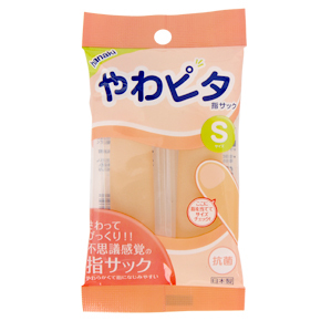 安心の抗菌仕様で、１袋２個入り。クルクル丸まっておらず、最初から伸びた状態でパッケージングされています。