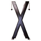 X字かせ
