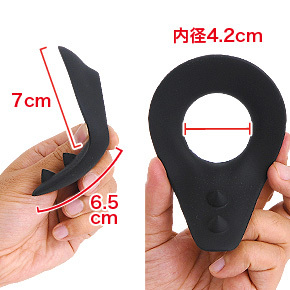 【パワーコックリング】オールシリコン製の上質なボディ。内径は全モデル共通です。　※数値はＮＬＳ実測値
