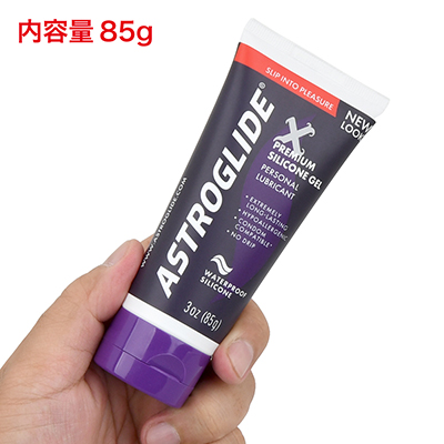 ナチュラルな水溶性がウリの「アストログライドシリーズ」において、かなり異質な特性のシリコン系ローションです。