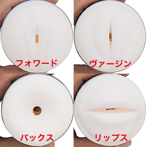 各バリエーションの挿入口は、テーマに応じてそこそこ凝った造型。視覚的な興奮を誘う、とても大事な要素です。