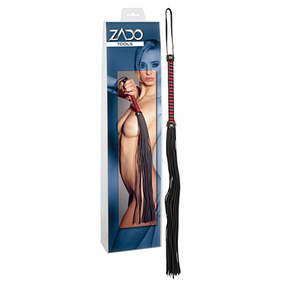 ZADO Leather Whip（ザド　レザーウィップ　レッド・ブラック）