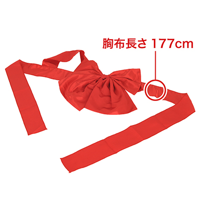 こっちはブラ。右側だけ肩掛けになっているので、装着も楽チン。適応胸囲も十分でしょう。　※数値はＮＬＳ実測値