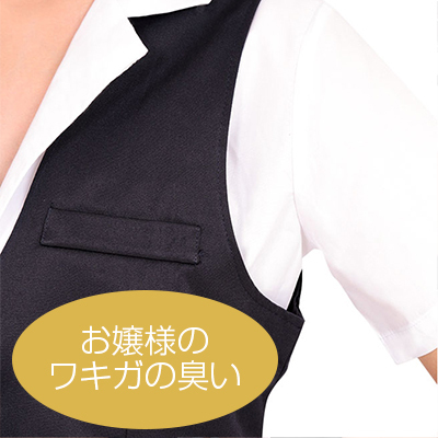 性臭　OL制服　お嬢様のワキガの臭い付き　思う存分嗅ぎたい可憐な女の子のワキの下