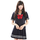 純情ダブルラインセーラー服