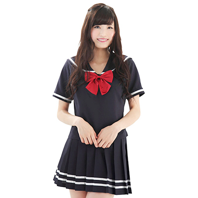 純情ダブルラインセーラー服