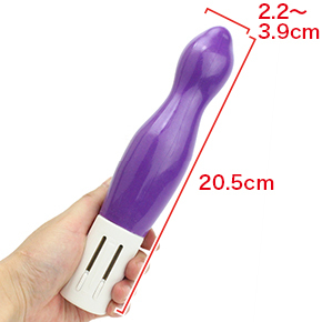 全長20.5cm、直径2.2cm～3.9cm。