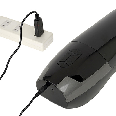 USB充電式に変更されたことで、フル充電までが約５時間になりました。連続可動は約150分と変わりありません。