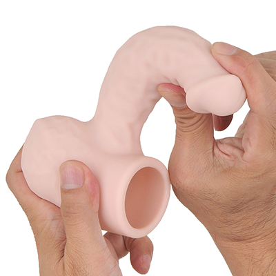 【玄-GEN-】プラ系の消しゴムより硬い、ゴリゴリの素材感。振動伝達率は高そうですが、異物感は強いかも。
