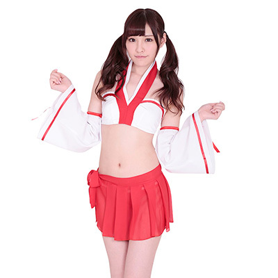 夢の中の巫女ビキニ
