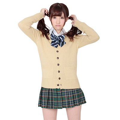 王道チョイアマ制服コーデ