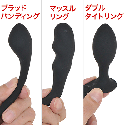 各モデルのシャフト部分をアップにしました。用途や習熟度に応じて、ベストなプラグ形状を選びましょう。