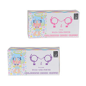 パッケージ。ピンクとむらさきの２種類展開となっています。