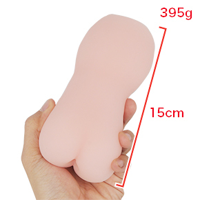 くびれがあり持ちやすいサイズ感です。べたつきもなく、手触りも良好です。※数値はNLS実測値。