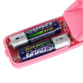 単三電池×２本使用。