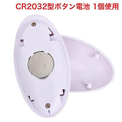 リモコンはボタン電池を１つ使用します。
