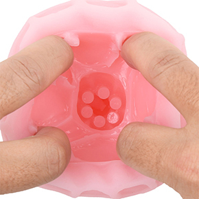 序盤のタテヒダを抜けると、エッジの効いた６連突起が待ち構えています。とても贅沢なギミックの競演ですね～。