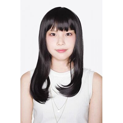 清楚系セミロング（ブラック）