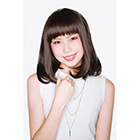 ぱっつんカールボブ（亜麻色）
