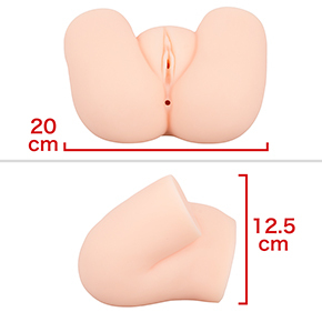 ペニスを受け入れやすいポーズにより腰振りがしやすく、サイズの不利を感じさせません。　※数値はＮＬＳ実測値