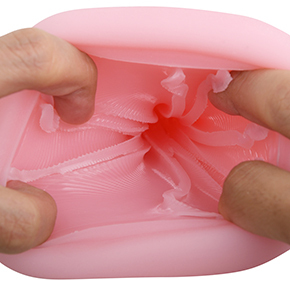 背が高い縦ヒダと細かな横ヒダの内部構造。ありきたりではありますが、約束された外れのない刺激を与えてくれます。