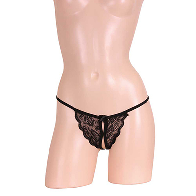 とびっきりエロいオープンＴバック　ブラック