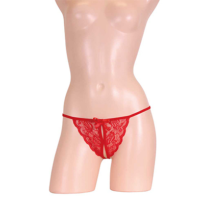 とびっきりエロいオープンＴバック　レッド