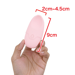 卵型の可愛いフォルムが特徴的。手のひらに収まるサイズなので、使い勝手も抜群です。※数値はNLS実測値。