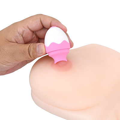 チロチロとした振動系の刺激ながら、従来のローターとは明らかに違う快感に悶絶。男性乳首にも合うでしょう。