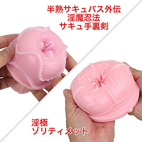 “サキュバス”の波打つタテヒダは太めでクッキリ捉えられますが、本作はそこまで明確な存在感じゃありません。