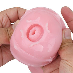 めくるとさっきのリングがクポッと出てきます。この重厚なヒダが10連続でペニスに吸い付き、カリを弾きます。