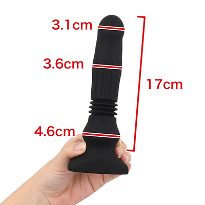 機械感のあるシンプルなデザインで、中央が蛇腹状になっています。※数値はNLS実測値。