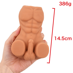 ケツマンシリーズ最重量のトルソー型です。