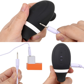 USB充電式。充電中はライトが点滅し、完了後点灯します。
充電時間は約80分、連続稼働時間は約60分です。