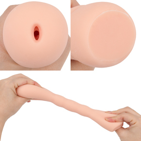 ベタつきは無くサラサラした素材で、しっかりとした弾力です。