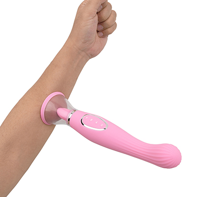 腕の肉がぷっくり盛り上がるほどの強烈なバキュームを発揮。３つの吸引パターンを楽しめるのも魅力でしょう。