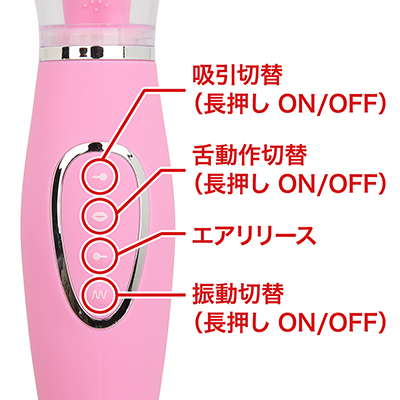 ３つの動きを別制御できるのが使いやすいですね。エアリリースボタンもあるので、安心してプレイできます。