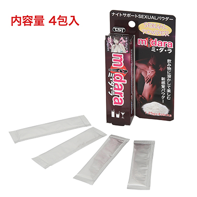 シンプルなアルミパウチのスティックが４本入っています。カロリーは１包（1.25ｇ）あたり、2.7kcalとごくわずか。