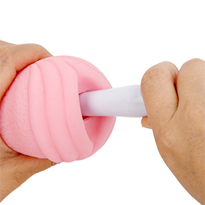 【ホールウォーマー】使用前のオナホールに挿入し、温まるまで待ちましょう。