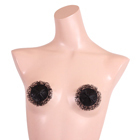 黒で女っぽく！レースニップレス