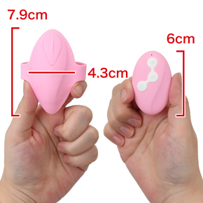 パンツに巻き付けるタイプのベルト付ワイヤレスローター。遠隔リモコンは最大約８Ｍの操作が可能です。　※数値はＮＬＳ実測値