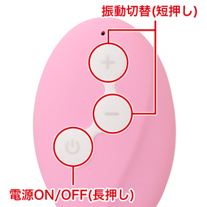 ローターとリモコンの電源をONにし、待機状態にしてからリモコンの操作が可能になります。どちらもブルーのランプが点灯したら準備完了です。